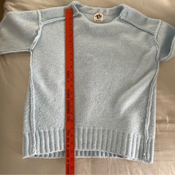 We the Free/Free People Light Blue Pullover Oversized Sweater Xsmall Butter Soft - Picture 5 of 10